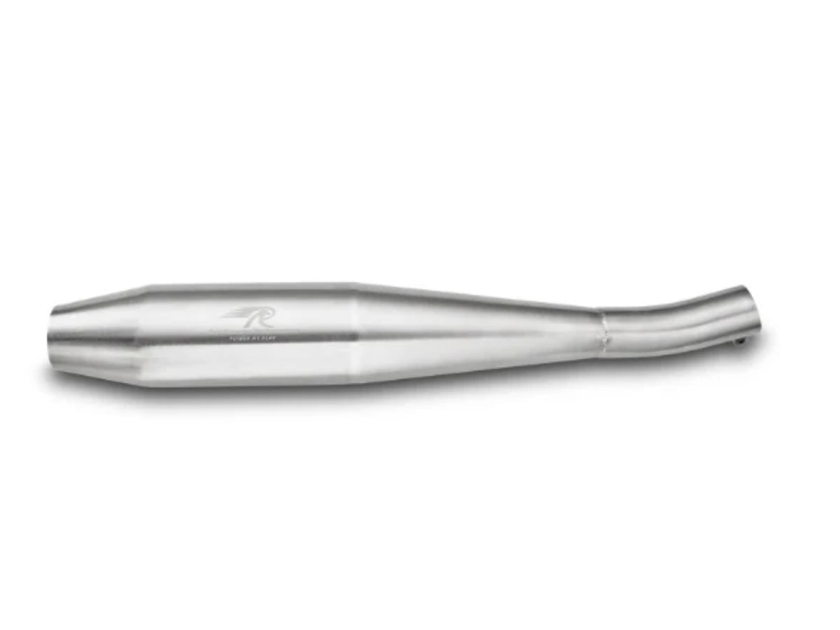 Royal Enfield GT Continental 535 Red Rooster S S Exhaust Silencer