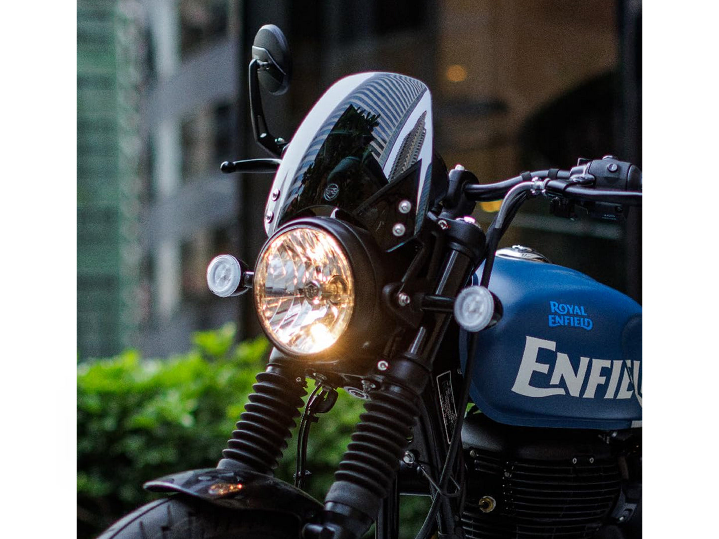 Genuine Royal Enfield Hunter 350 Tinted Flyscreen KXA00126