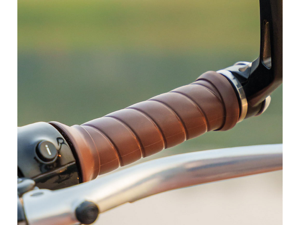 Genuine Royal Enfield New Bullet 350 Handlebar Grip Brown Pair KXA00189
