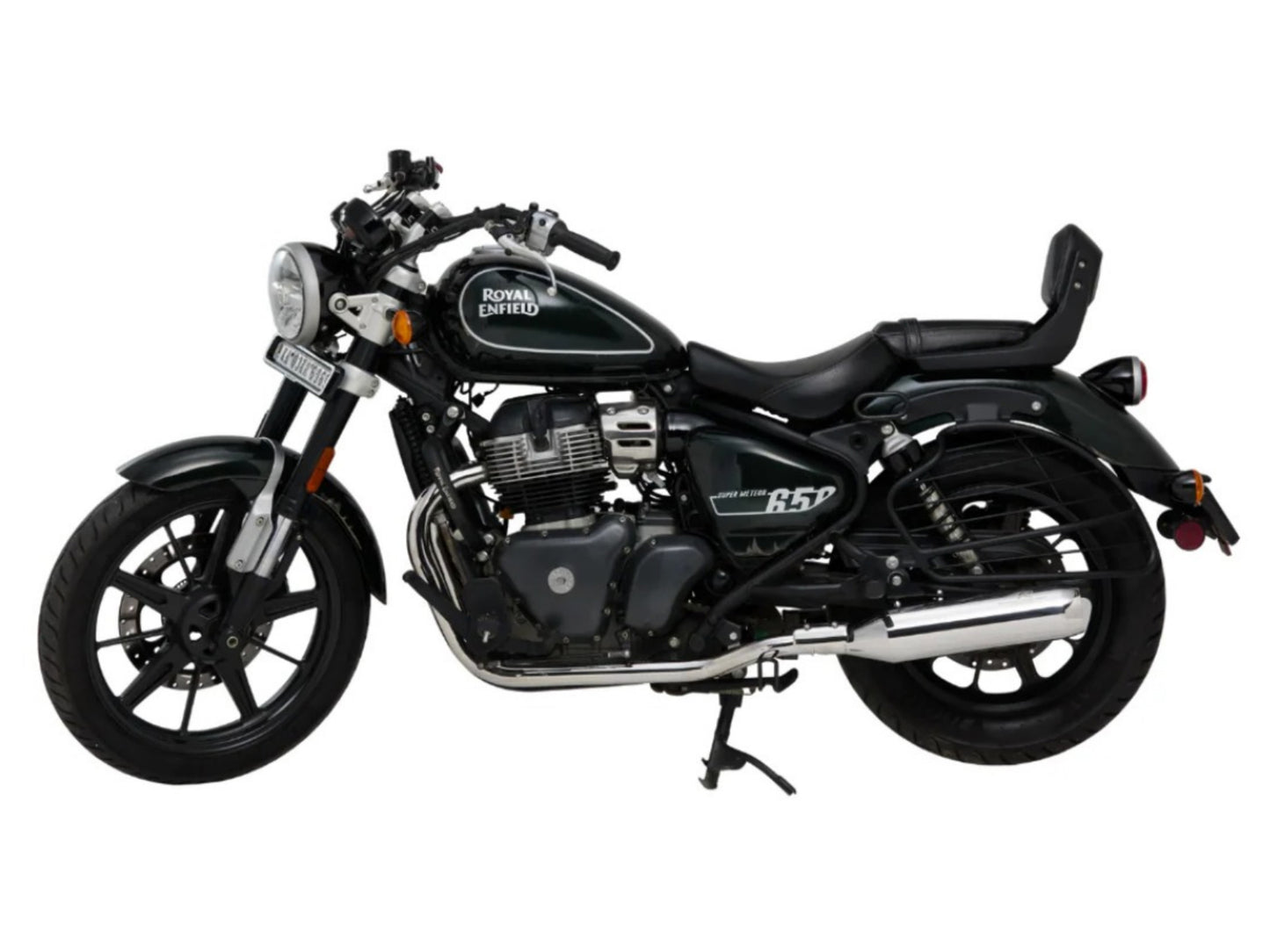 For Royal Enfield Super Meteor 650 R R Astral Silencer With Header Pipe Polish