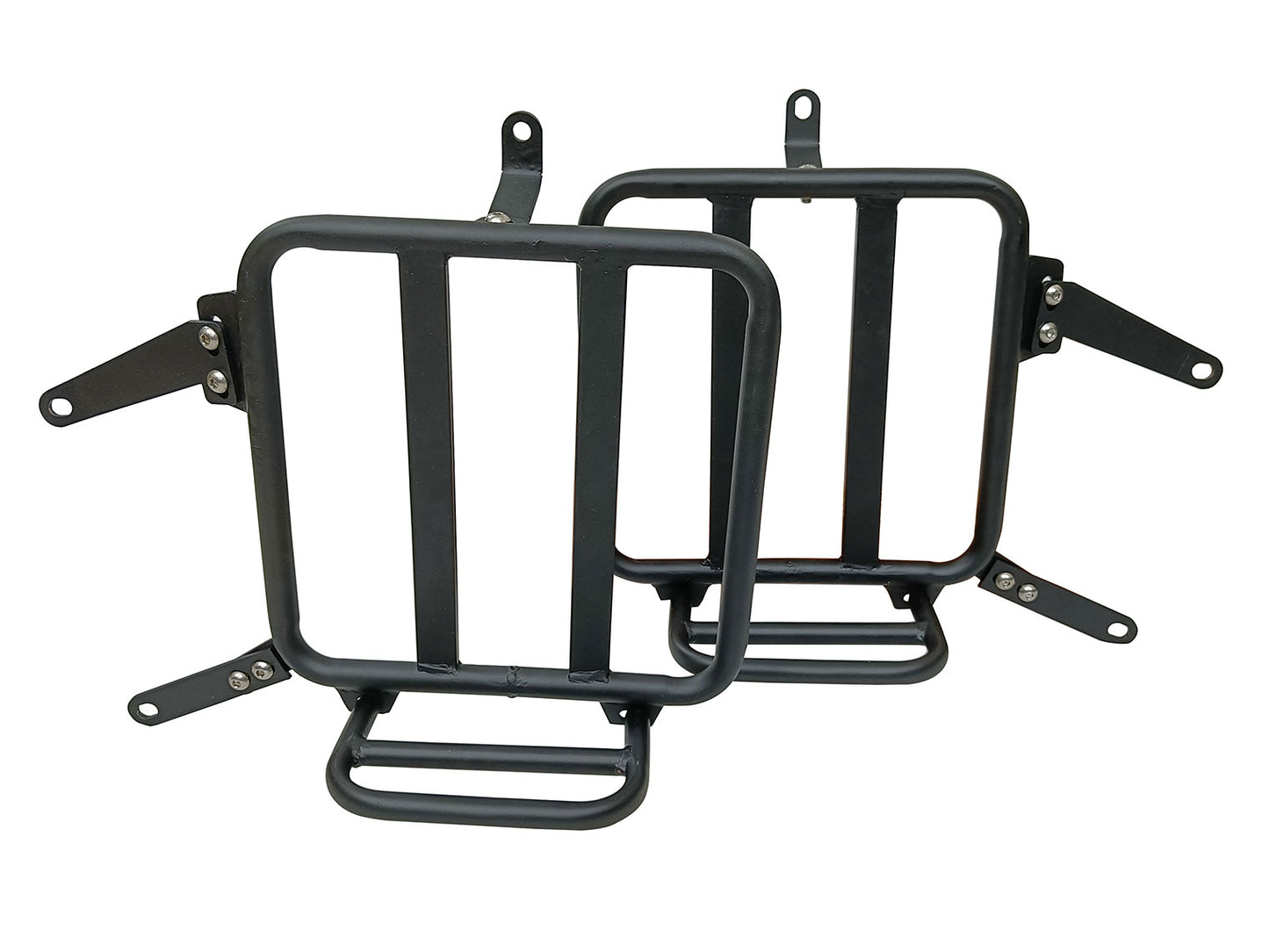 For Royal Enfield Shotgun 650 Genuine Leather Pannier Mounting & Bags D32