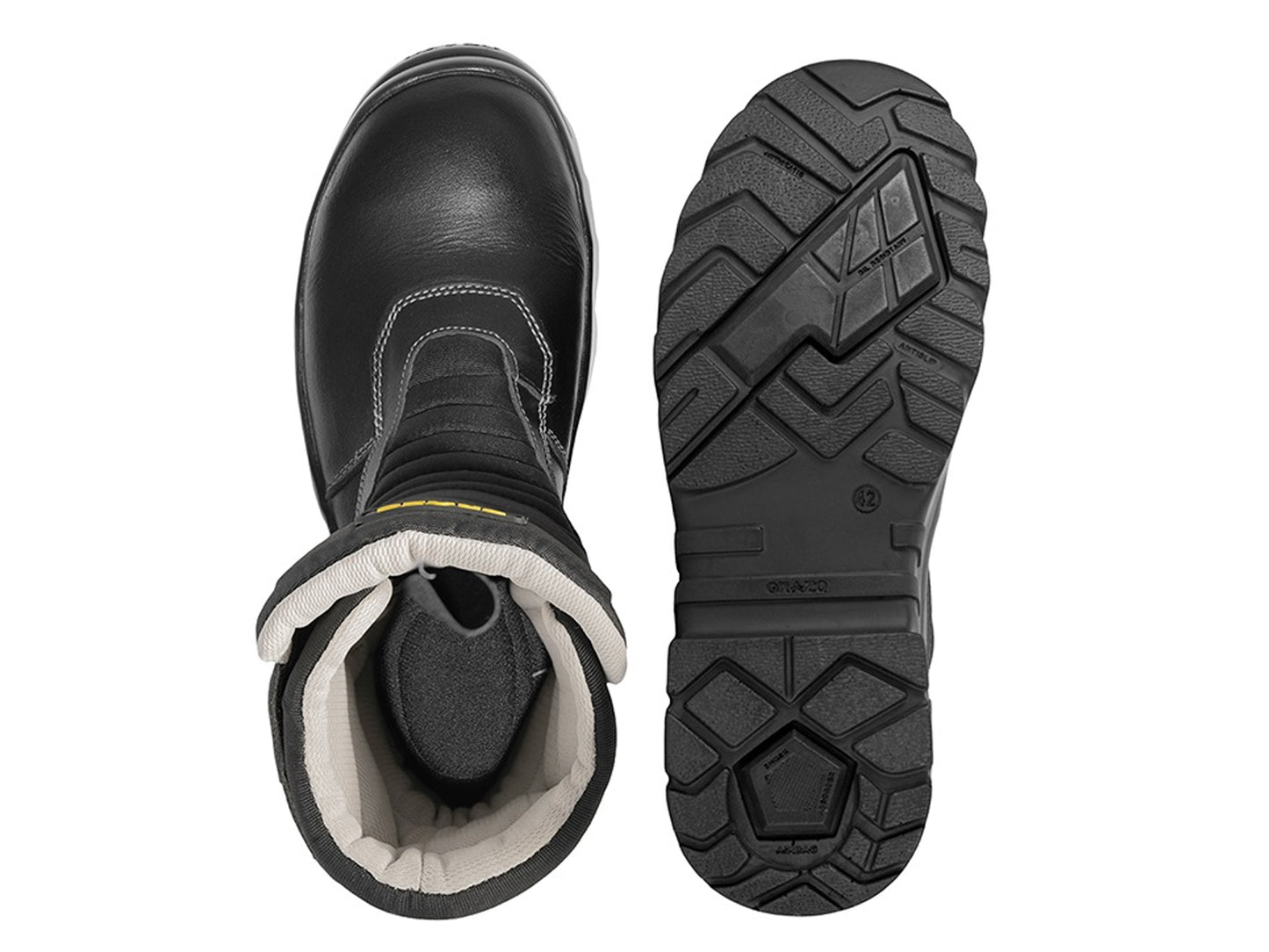 For Royal Enfield Genuine Orazo Ibis Trail Riding Motorcycle Leather Boots Black