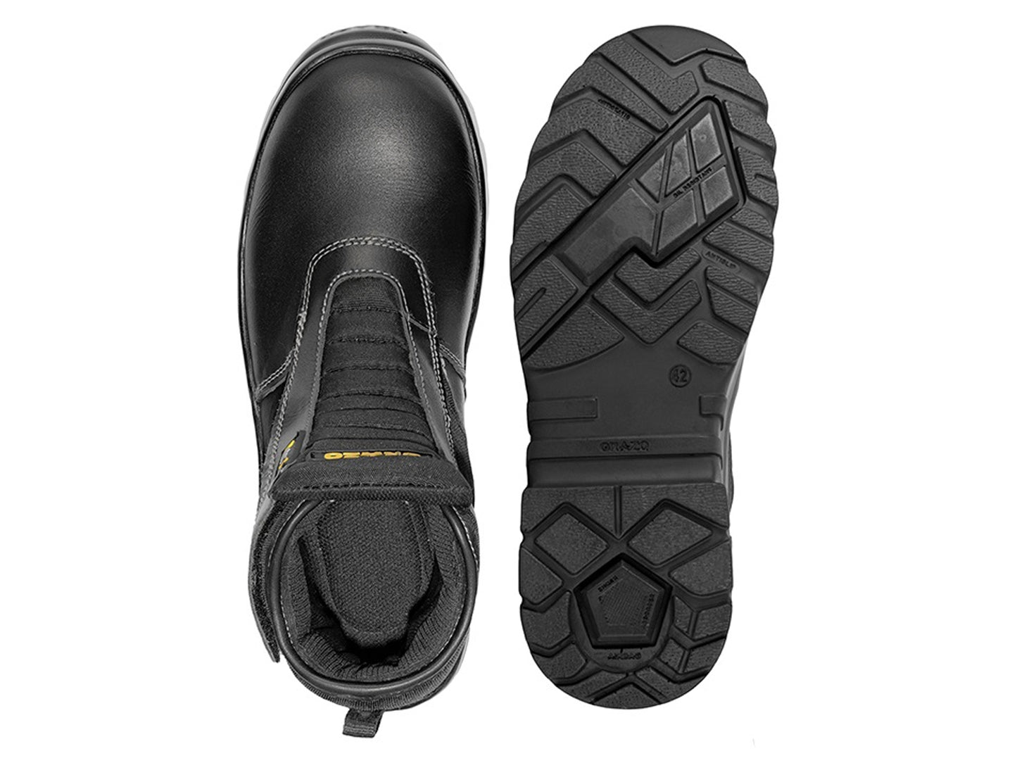 For Royal Enfield Genuine Orazo PICUS Trail Riding Motorcycle Leather Boots Black