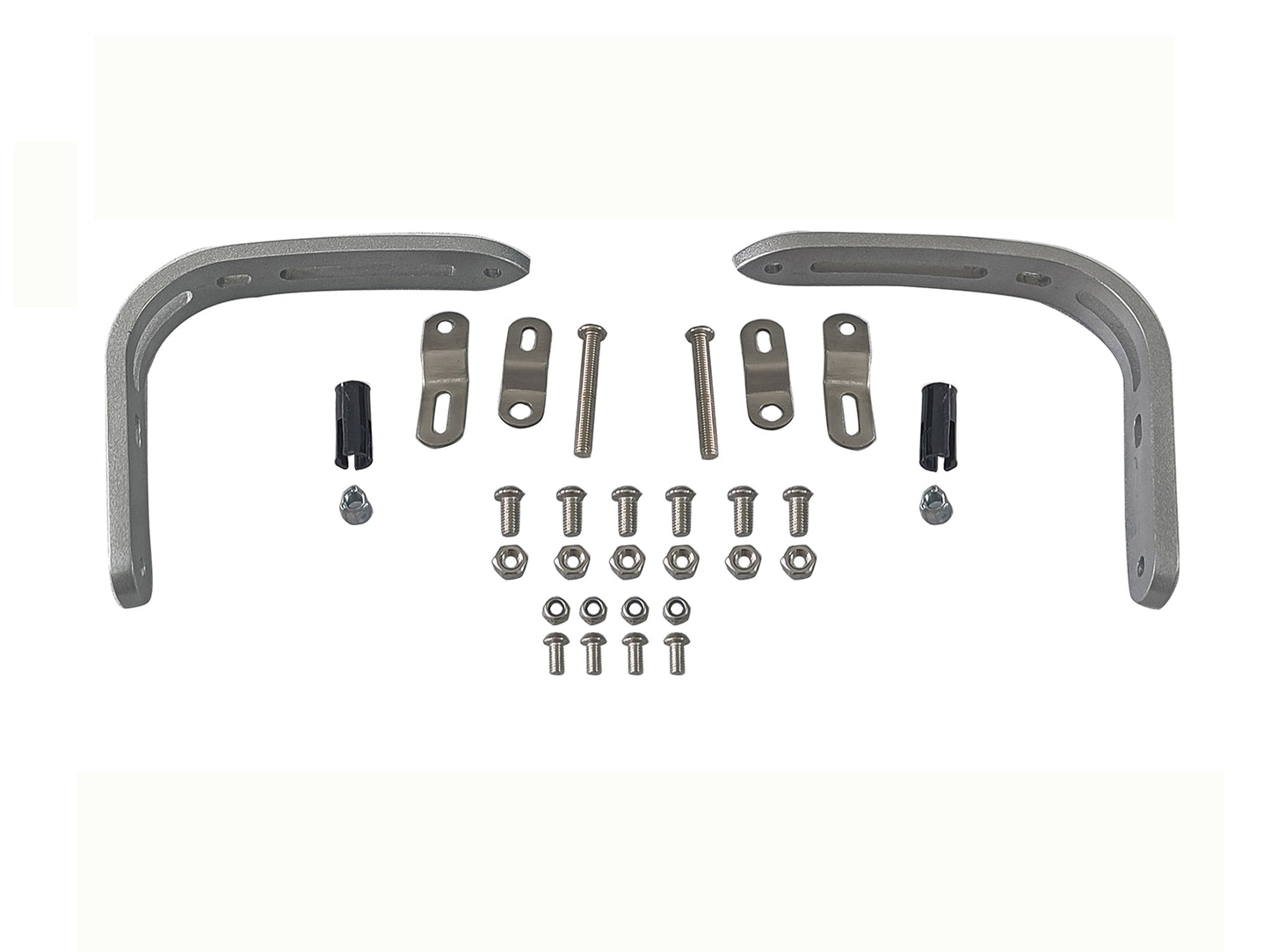 For Royal Enfield Hunter 350 Tinted Blue Color Hand Guard Kit