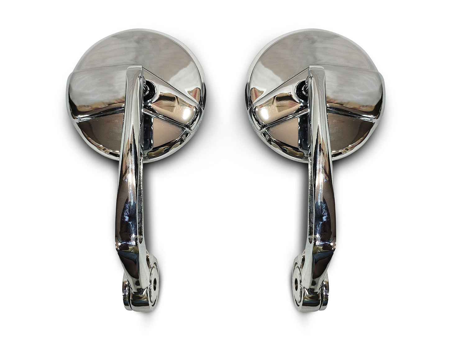 For Royal Enfield Hunter 350 Bar End Mirror Chrome D6