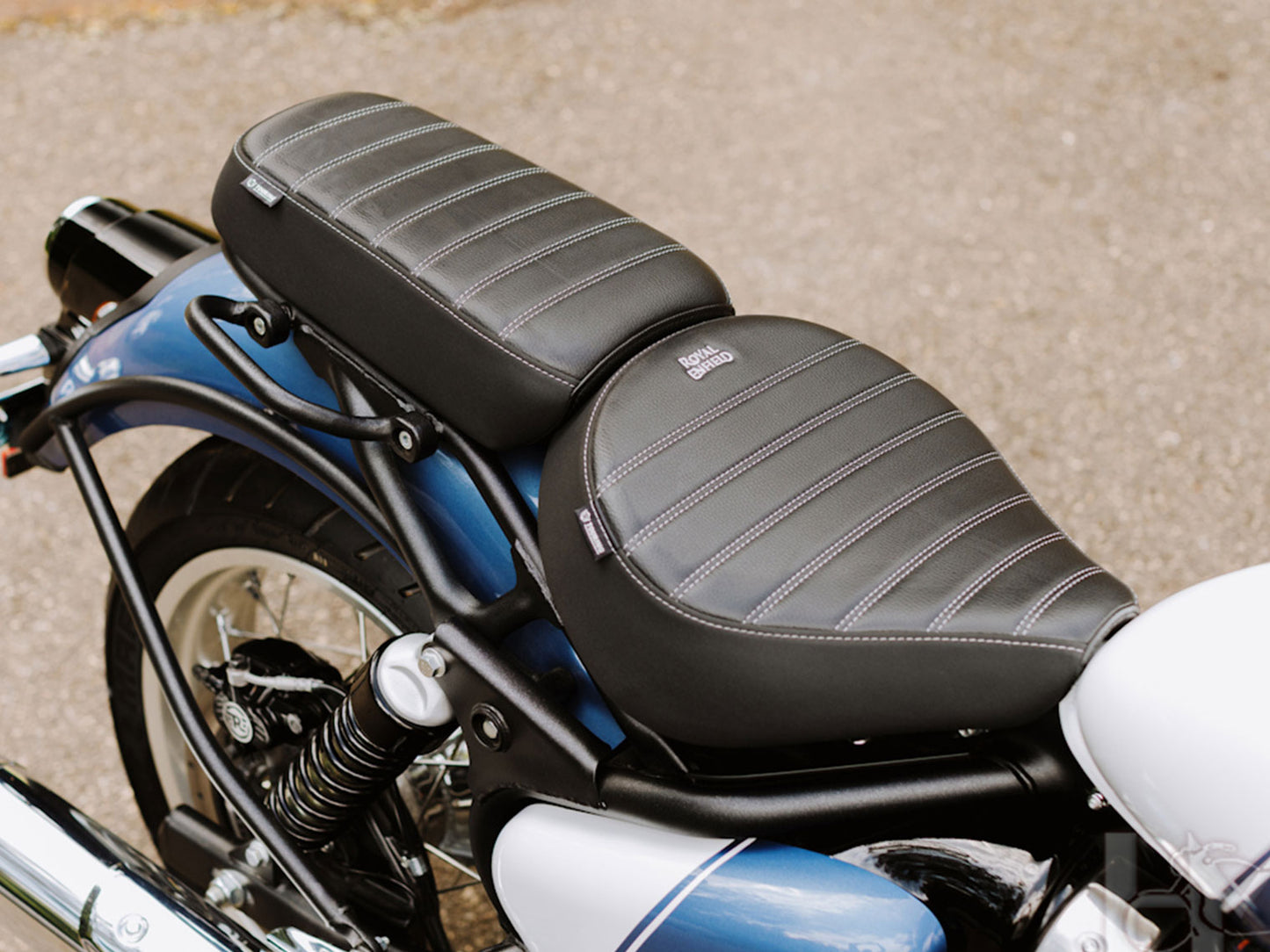 Genuine Royal Enfield Classic 650 Signature Front Rider Solo Seat Black