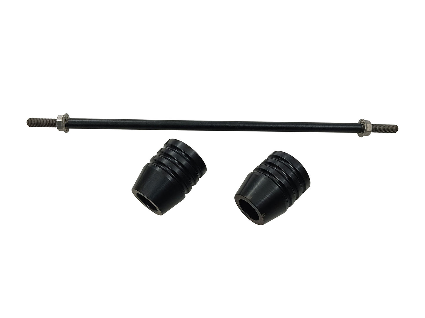 For Royal Enfield Guerrilla 450 Fork Sliders Pair, Black
