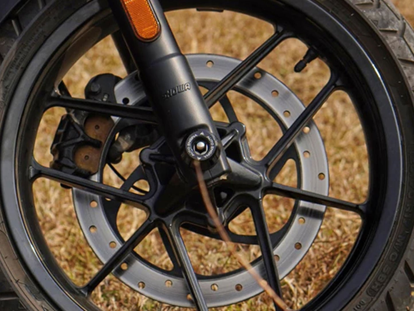 For Royal Enfield Guerrilla 450 Fork Sliders Pair Black
