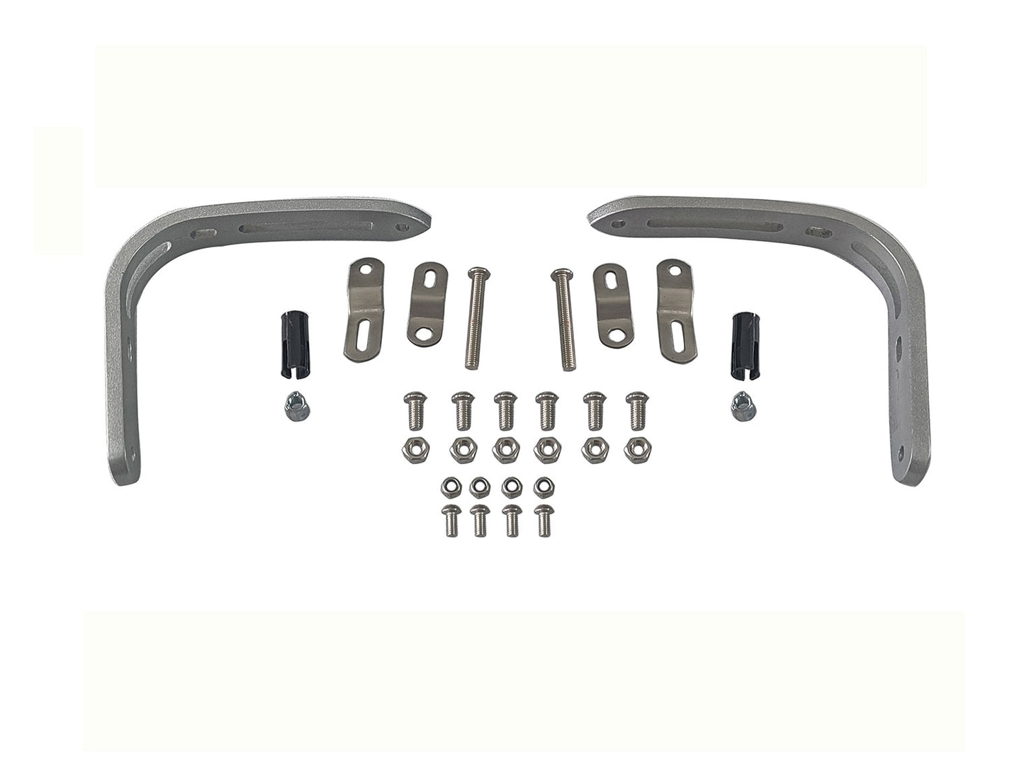 For Royal Enfield GT & Interceptor 650 Tinted Red Color Hand Guard Kit