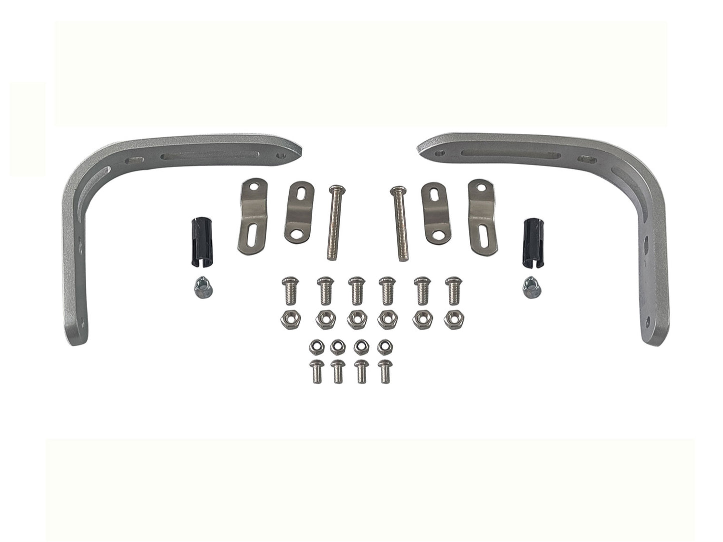 For Royal Enfield GT & Interceptor 650 Carbon Black Color Hand Guard Kit