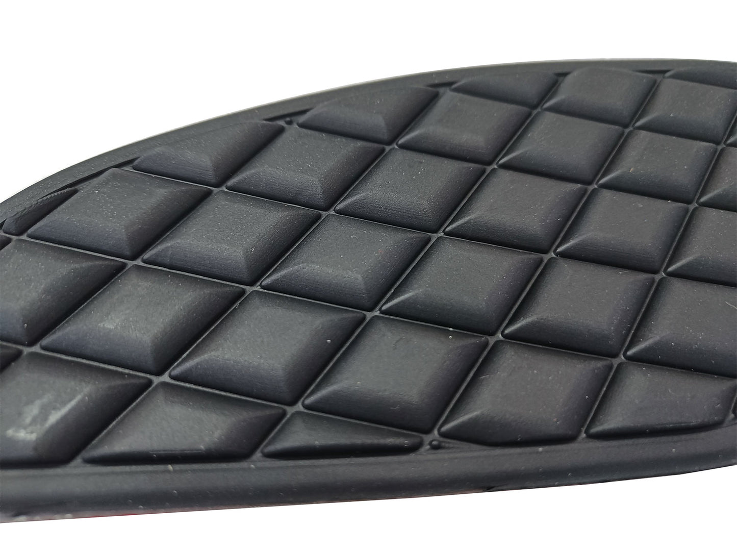 For Royal Enfield GT & Interceptor 650 Tank Rubber Knee Pad Pair Black