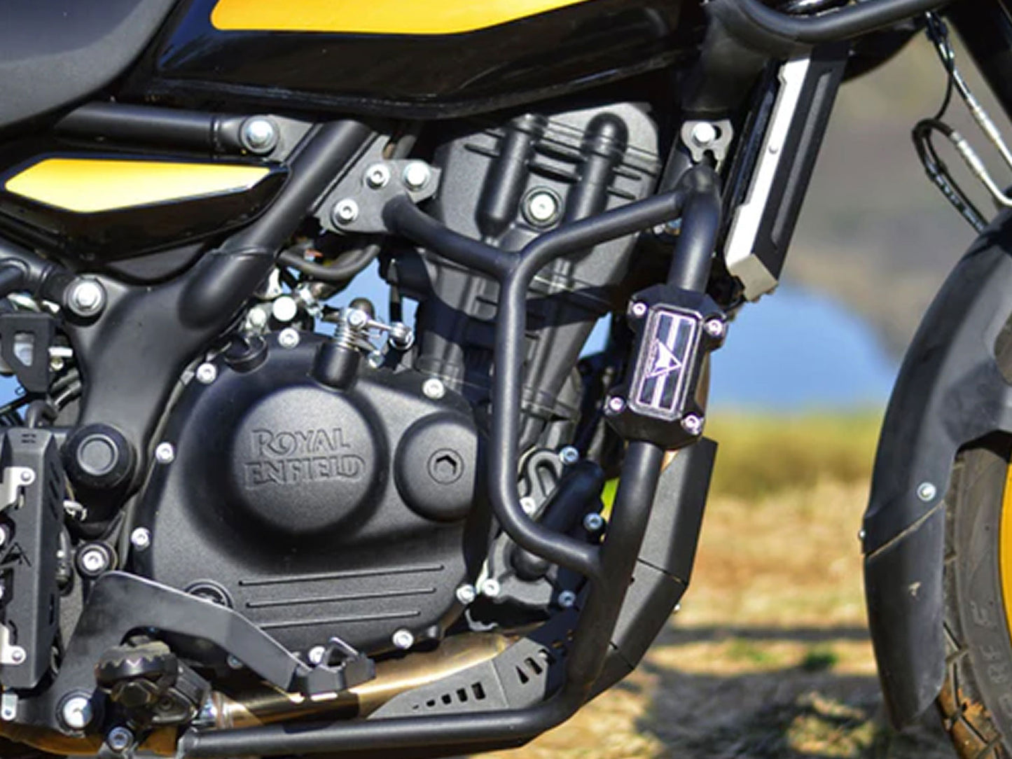 For Royal Enfield New Himalayan 450 Crash/ Leg Guard Black