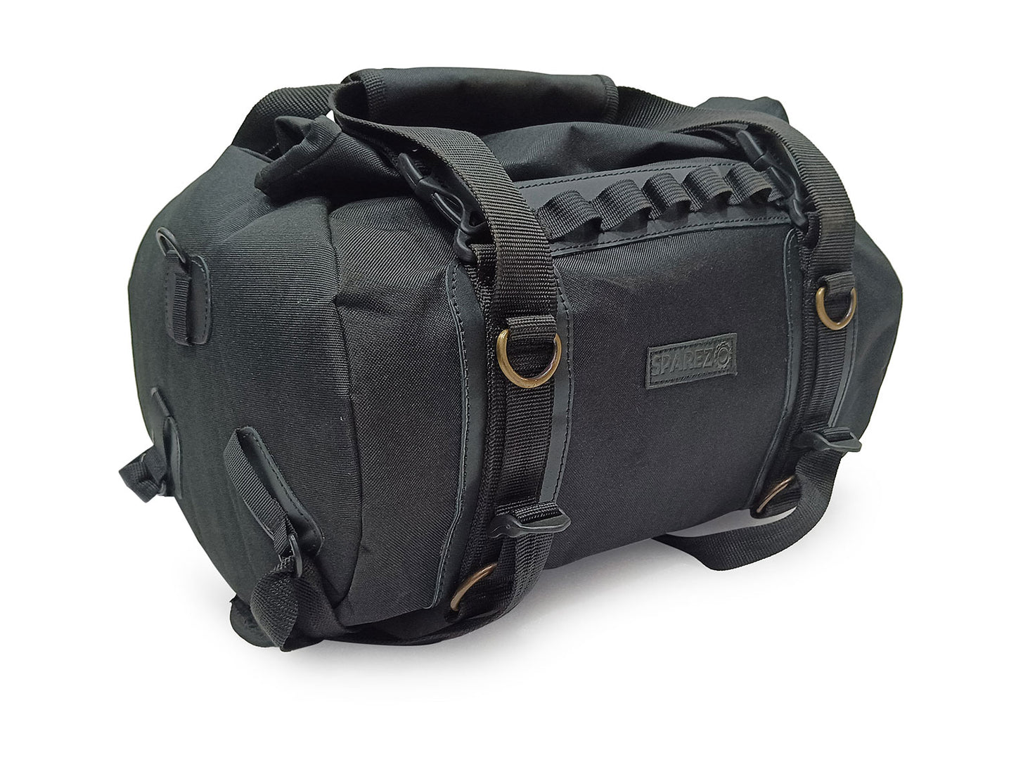 For Royal Enfield New Himalayan 450 Canvas Trail Bags Black And Rear Duffle Bag