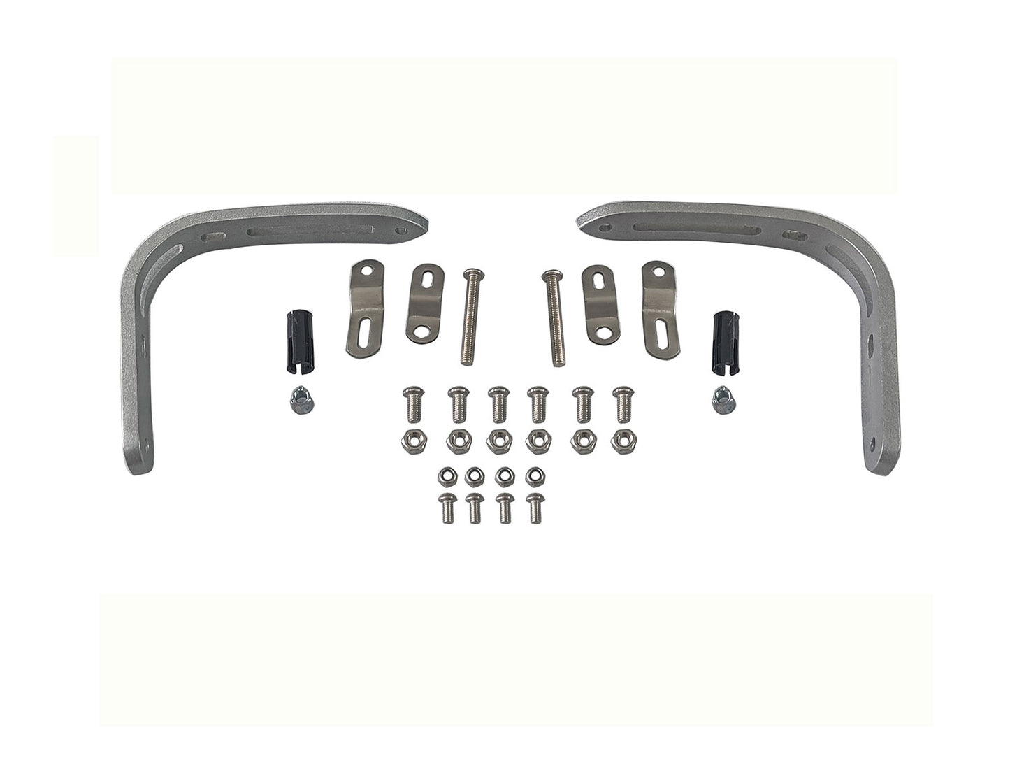 For Royal Enfield Scram & Himalayan 411 Tinted Red Color Hand Guard Kit