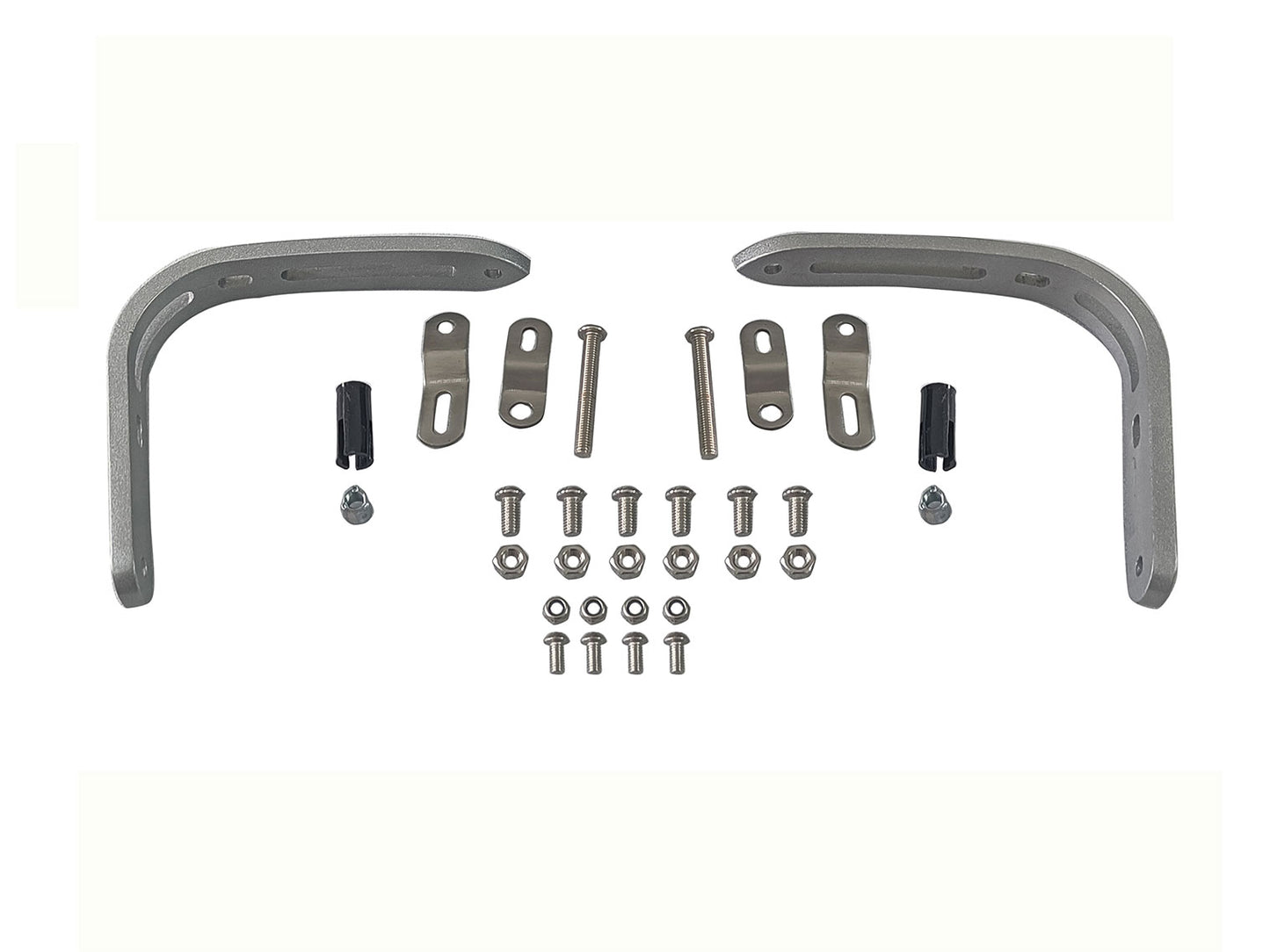 For Royal Enfield Scram & Himalayan 411 Carbon Black Color Hand Guard Kit