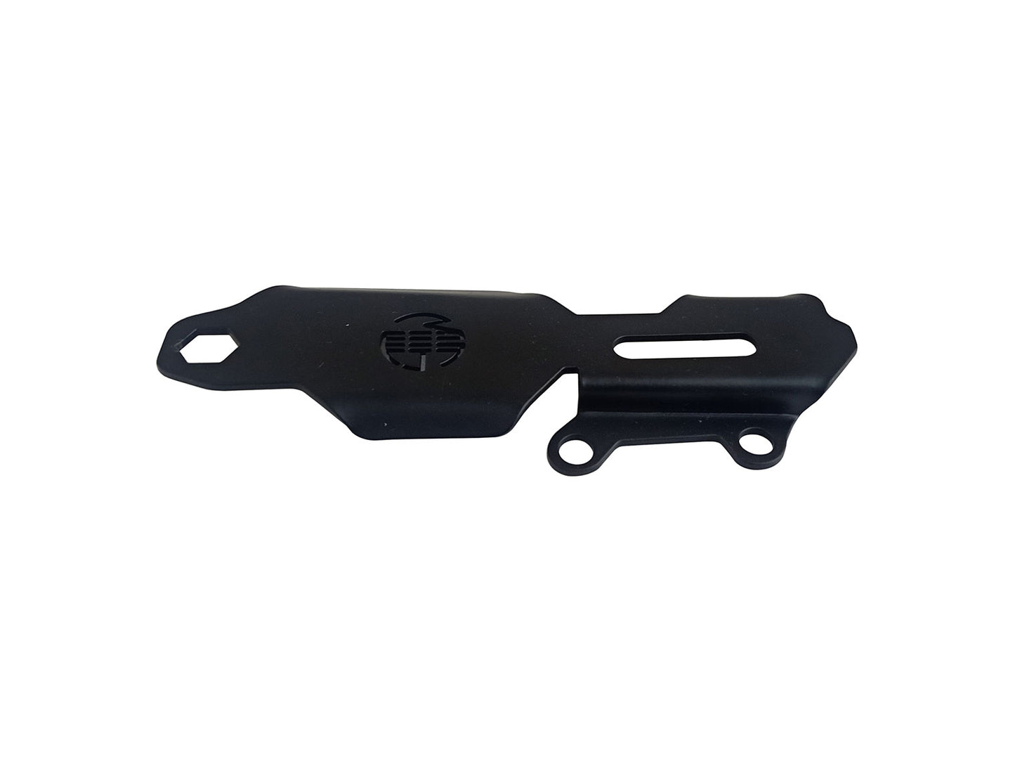 For Royal Enfield Scram 411 Rear Master Cylinder Guard, Black