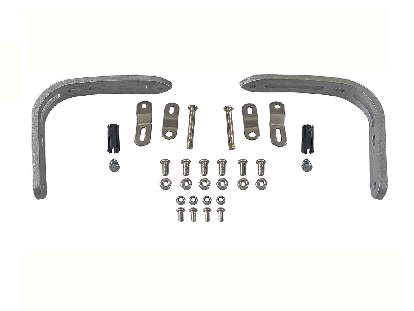For Royal Enfield Scram 411 Tinted Blue Color Hand Guard Kit