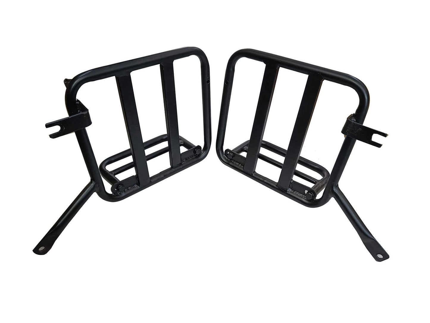 For Royal Enfield Hunter 350 Genuine Leather Pannier Mounting & Bags D32