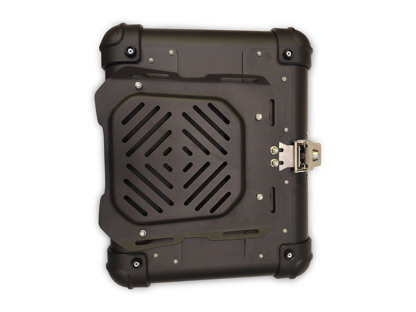 For Universal Royal Enfield Bike's Aluminum Pannier Top Box Black D3