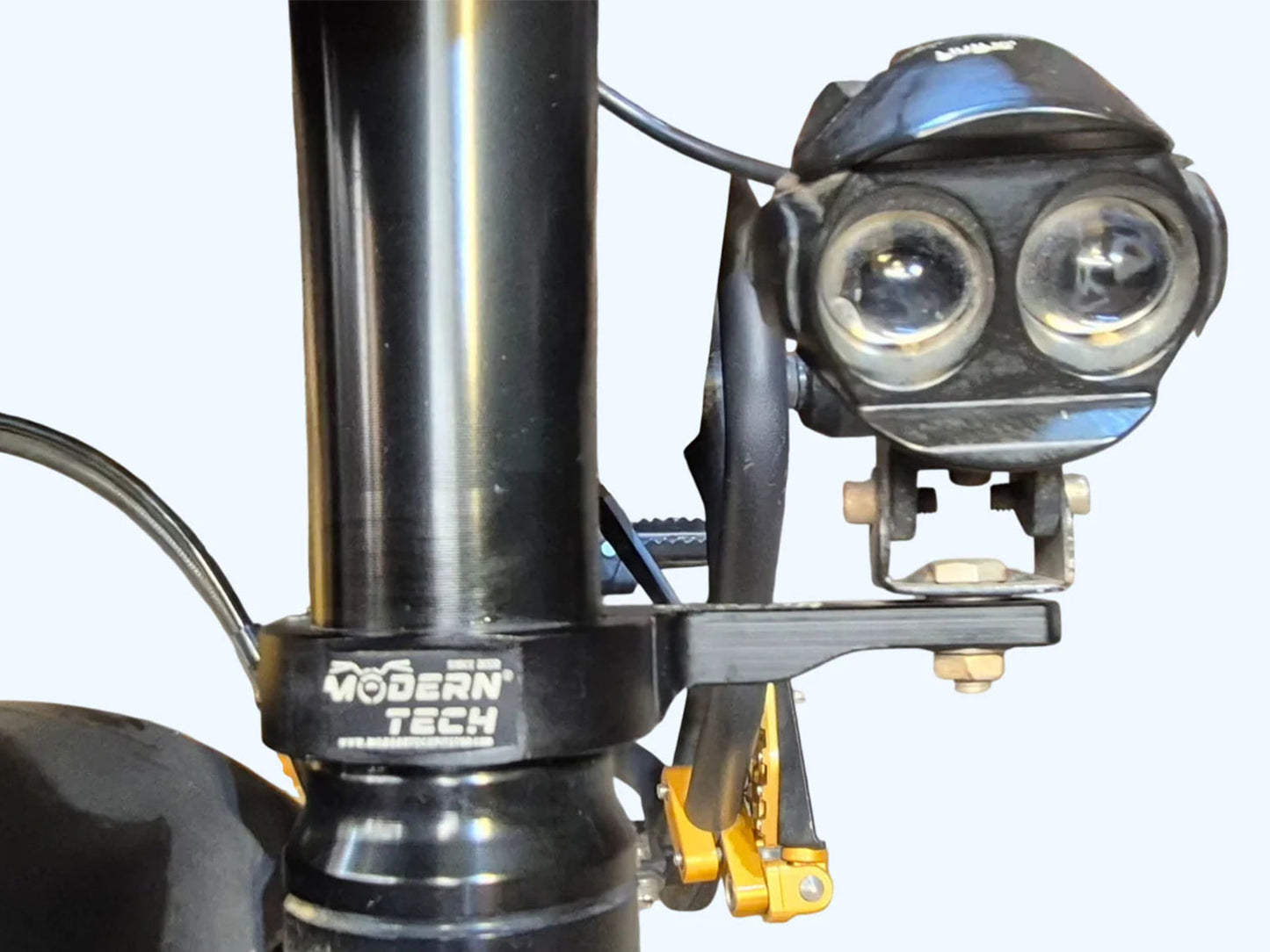 For Royal Enfield New Himalayan 450 Fog Light Mount Black