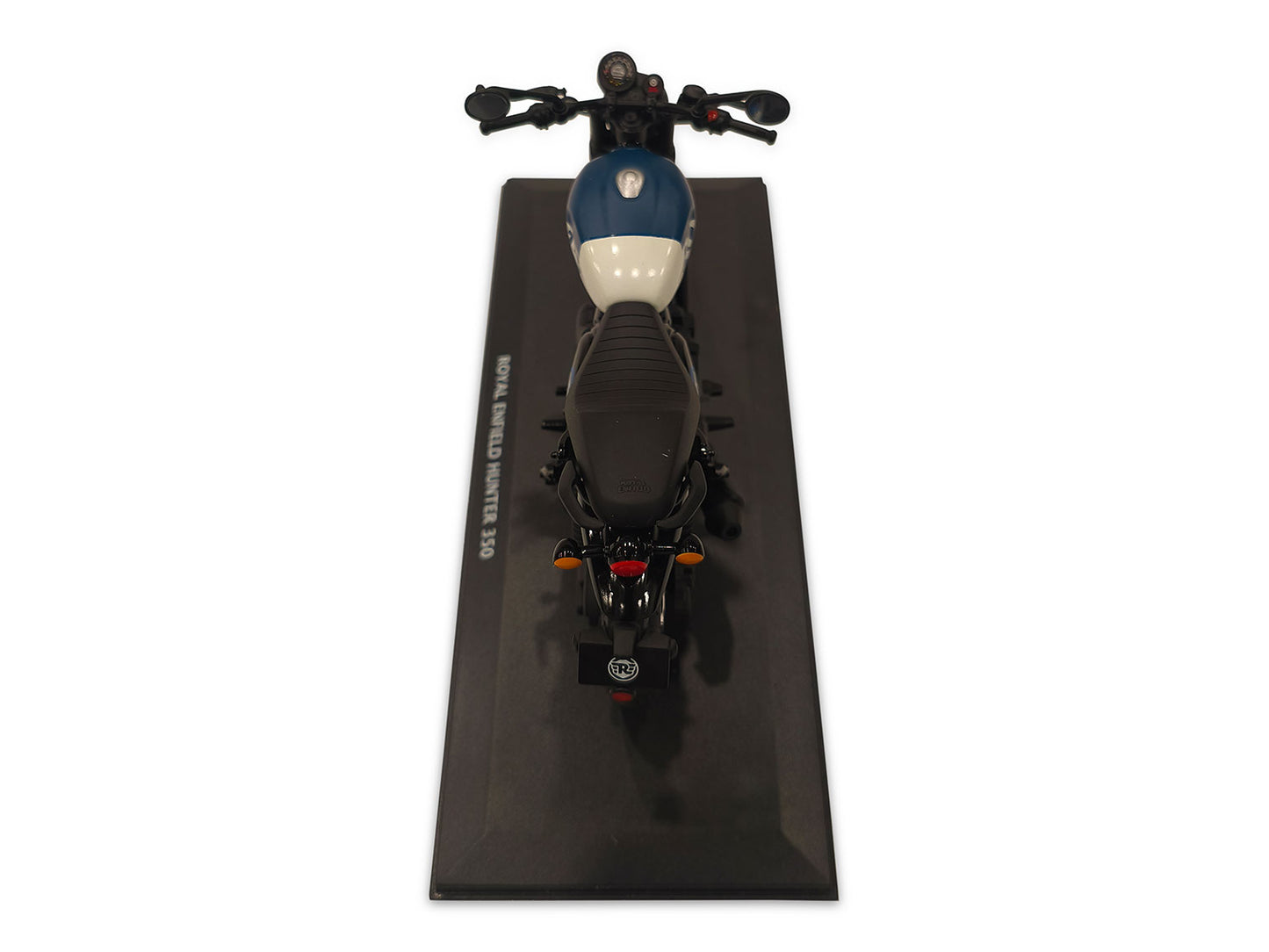 Genuine Royal Enfield Hunter 350 1:12 Scale Model Rebel Blue