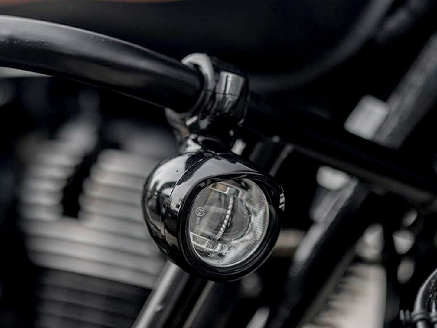 Genuine Royal Enfield Bullet 650 LED Fog Light Black KXA00075