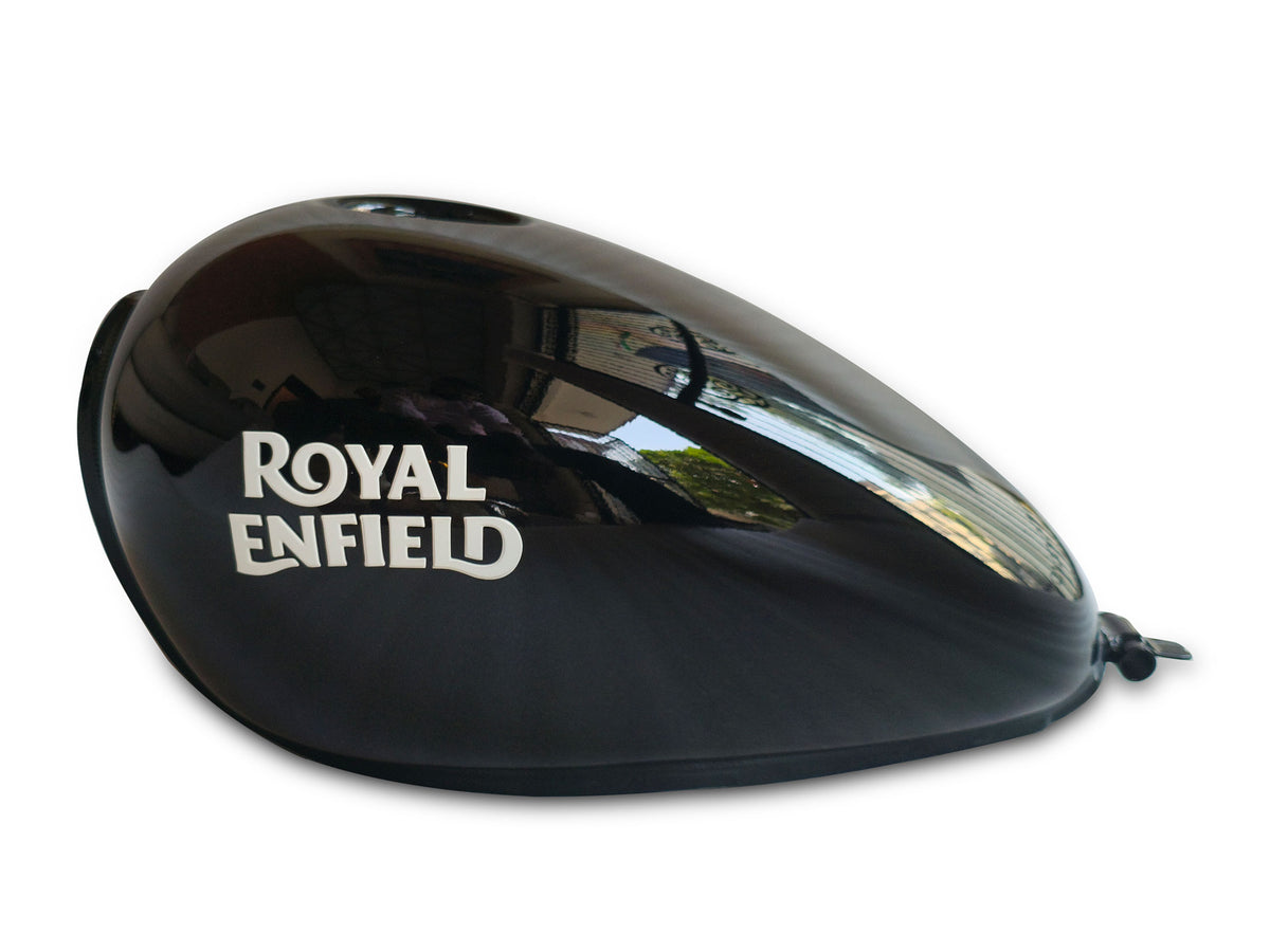 Genuine Royal Enfield Meteor 350 Fireball Black DOM Fuel Petrol Gas Tank