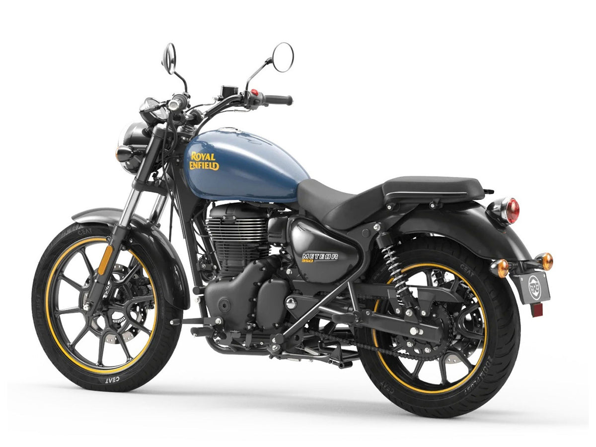 Genuine Royal Enfield Meteor 350 Fireball Blue Fuel Petrol Tank
