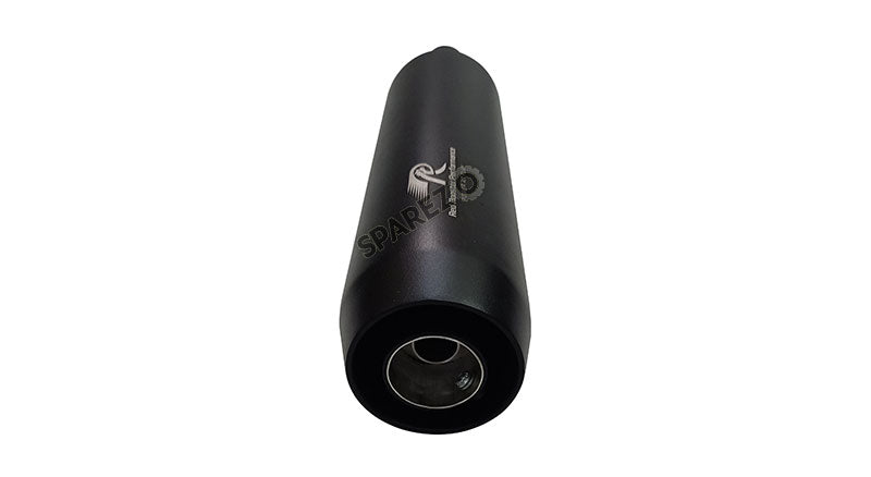 Royal Enfield Meteor 350 Red Rooster Performance Exhaust Silencer Black