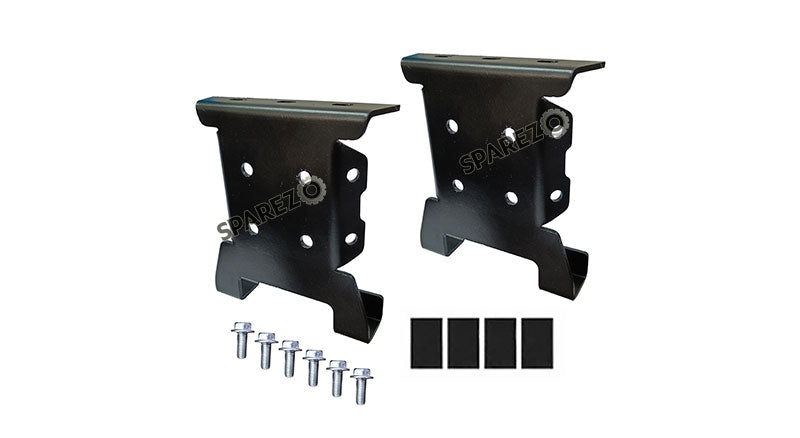 Royal Enfield Black Jerry Can Pair Combo of 6 PCS For Himalayan 411cc BS4