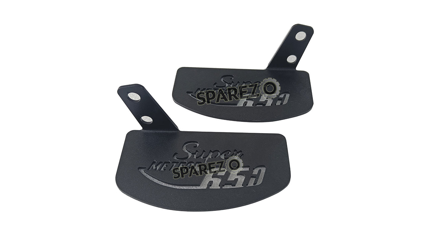 Royal Enfield Super Meteor 650 Rear Pillion Footrest Extender Black