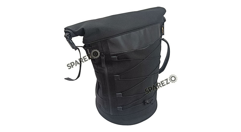 Royal Enfield Super Meteor 650 Sissy Bar Pannier Bag Black