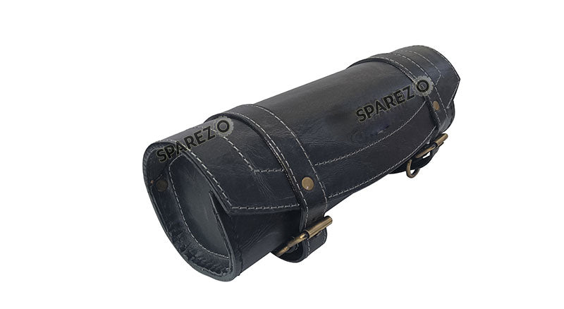 Royal Enfield Super Meteor 650 Genuine Leather Tools and Accessories Bag Black