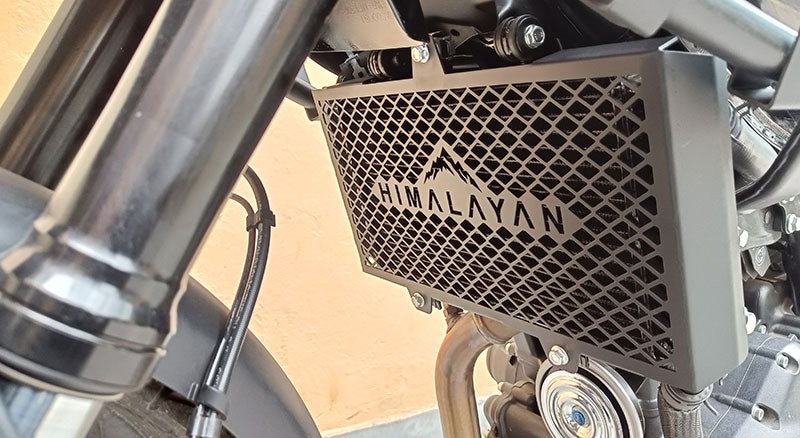 For Royal Enfield New Himalayan 450 Radiator Guard Black