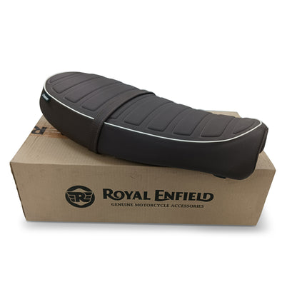 Genuine Royal Enfield Bear 650 Signature Scrambler Dual Seat, Brown 1990532
