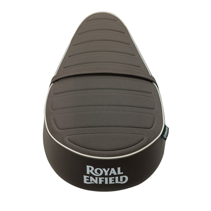 Genuine Royal Enfield Bear 650 Signature Scrambler Dual Seat, Brown 1990532