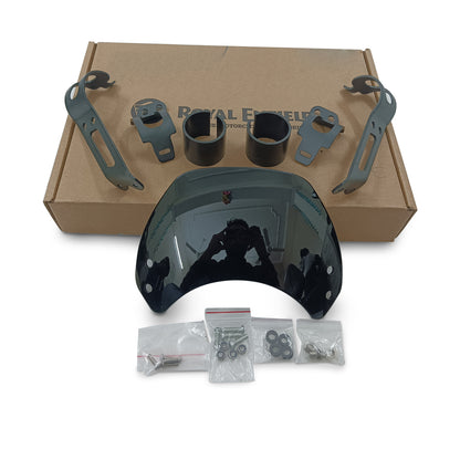 Genuine Royal Enfield Bear 650 Instrument Cowl, Black Painted 1990530