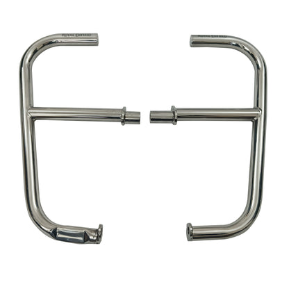 Genuine Royal Enfield Bear 650 Stainless Steel Large Engine Guard Silver 1990504