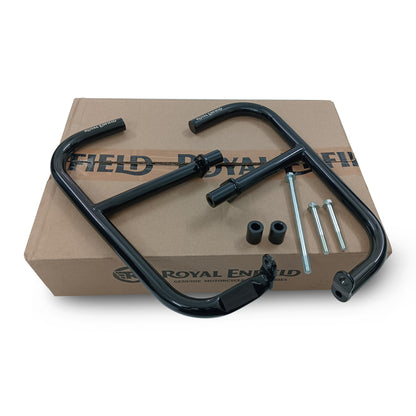 Genuine Royal Enfield Bear 650 Stainless Steel Large Engine Guard Black 1990506