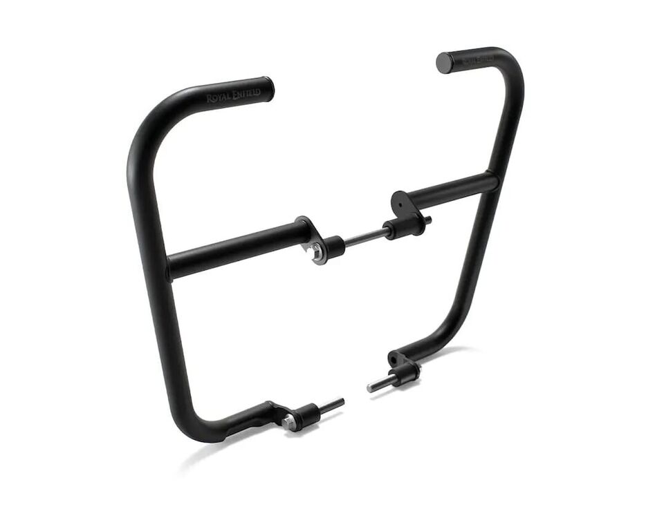 Genuine Royal Enfield Bear 650 Stainless Steel Large Engine Guard Black 1990506