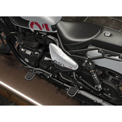 Genuine Royal Enfield shotgun 650 Front & Rear Deluxe Footpegs Black