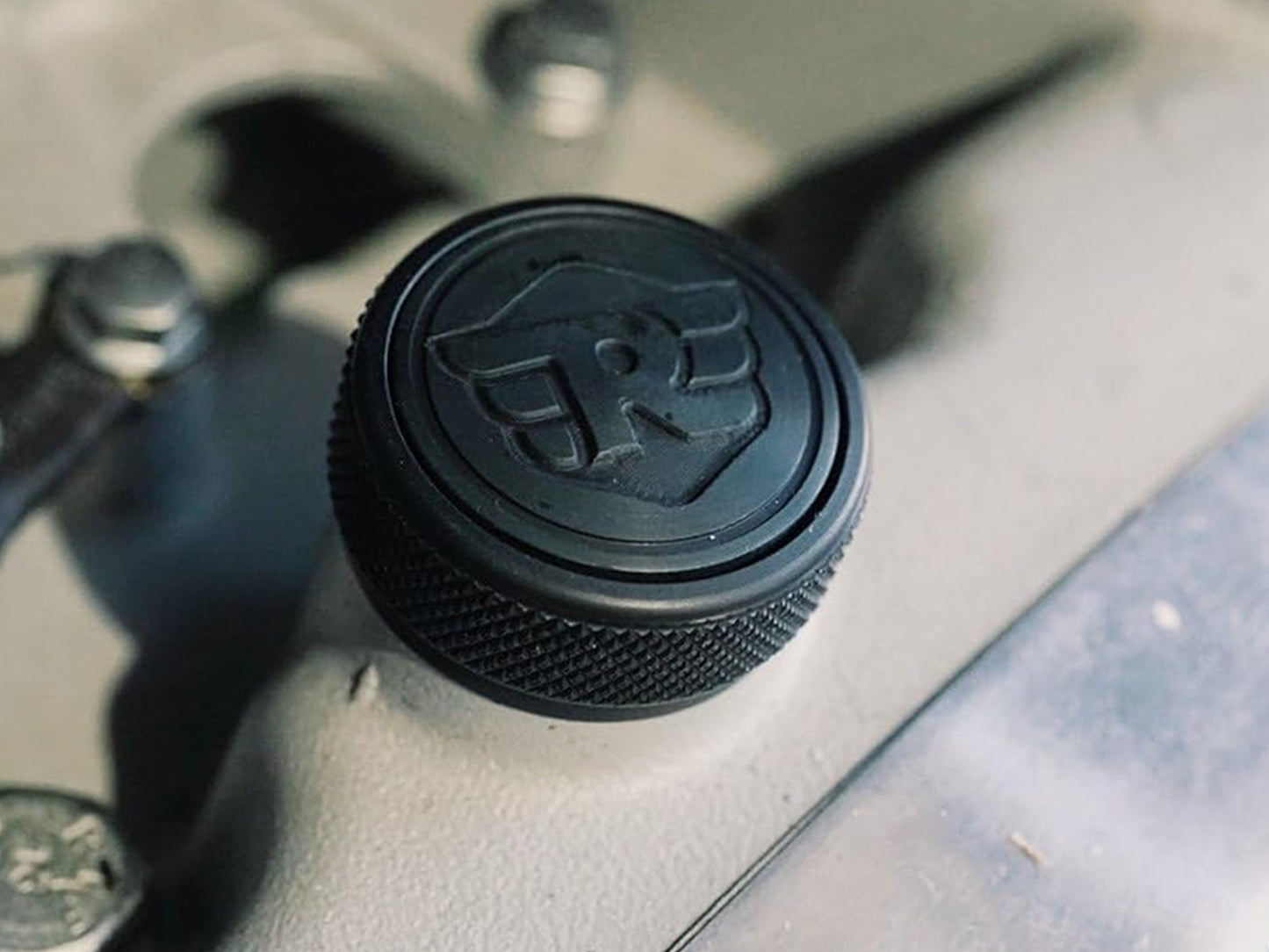 Genuine Royal Enfield Classic 650 Aluminum Oil Filler Cap Black 1990218