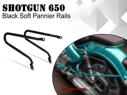 Genuine Royal Enfield Shotgun Shotgun 650 Black Soft Pannier Rails KXA00257