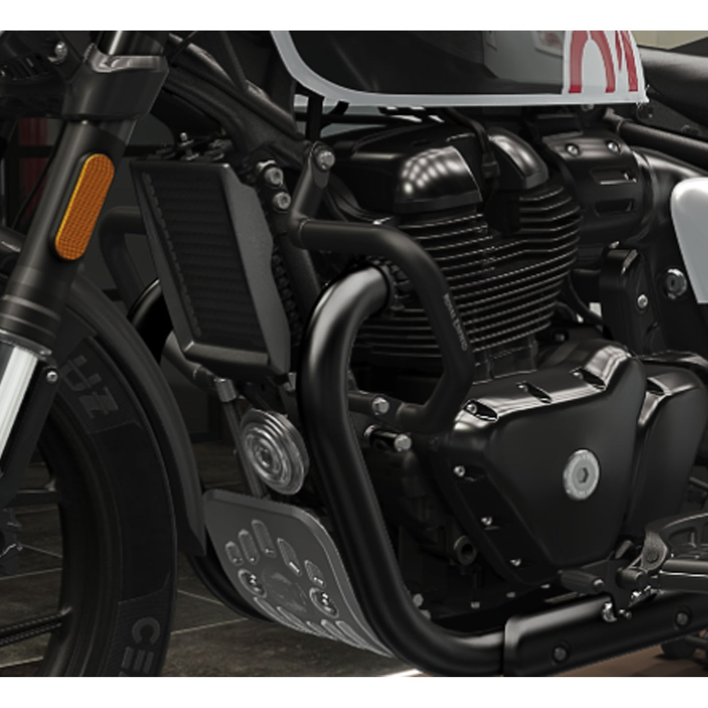Genuine Royal Enfield Shotgun 650 Compact Engine Guard, Black KXA00202