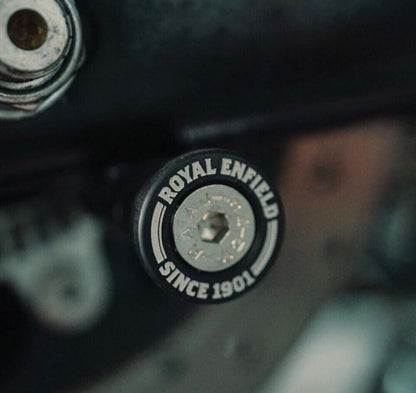 Genuine Royal Enfield Bear 650 Aluminum Swingarm Bobbin Kit Black 1990415