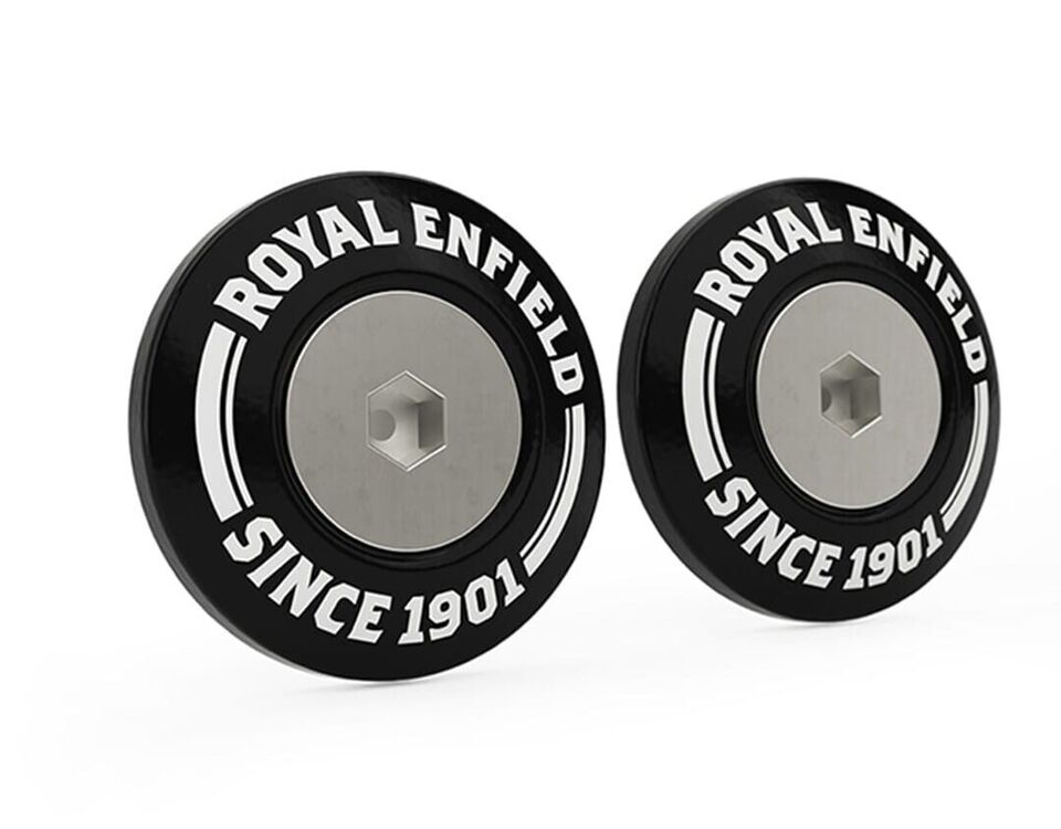 Genuine Royal Enfield Bear 650 Aluminum Suspension Finishers Black 1990445