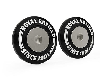 Genuine Royal Enfield Bear 650 Aluminum Suspension Finishers Black 1990445