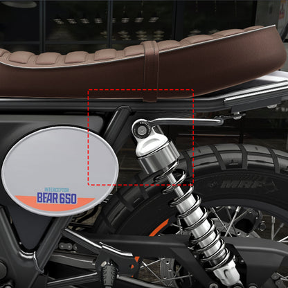 Genuine Royal Enfield Bear 650 Aluminum Suspension Finishers Black 1990445