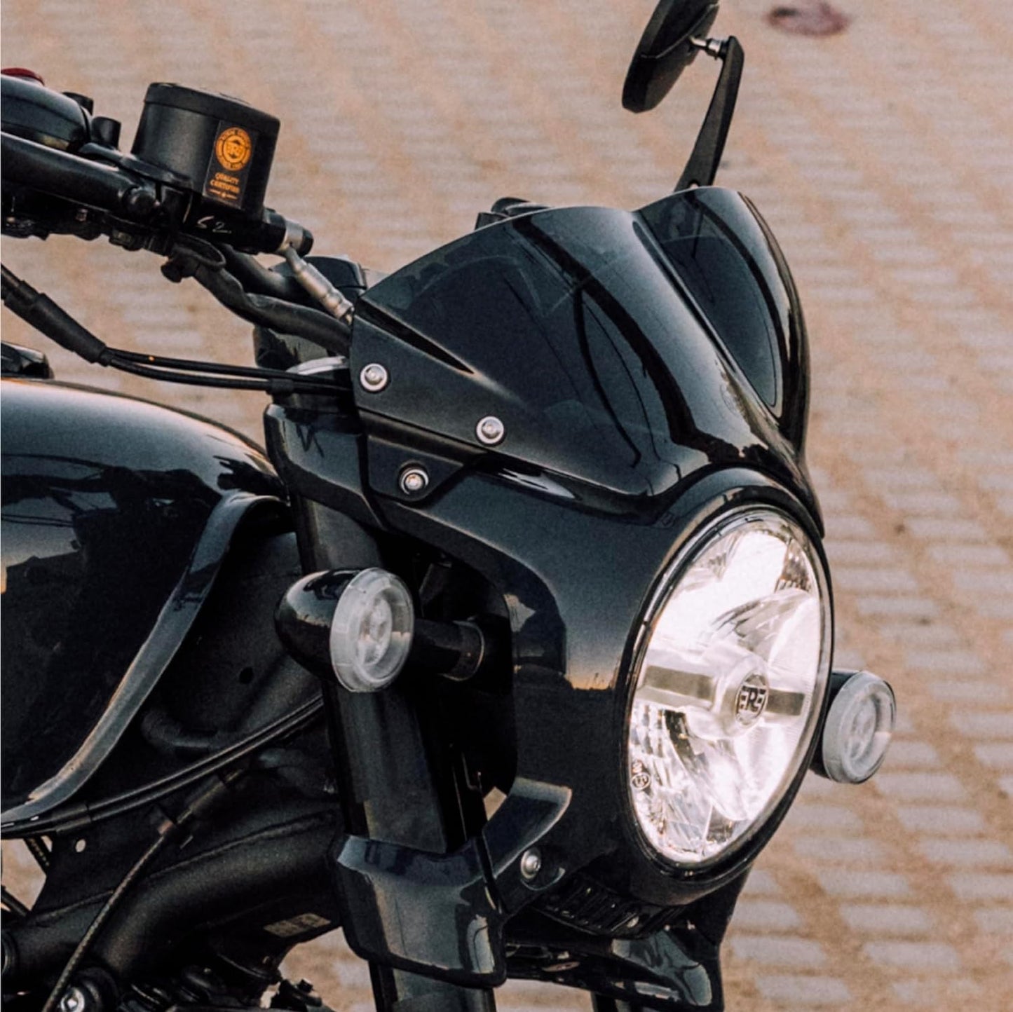 Genuine Royal Enfield Shotgun 650 Tinted Urban FlyScreen KXA00226