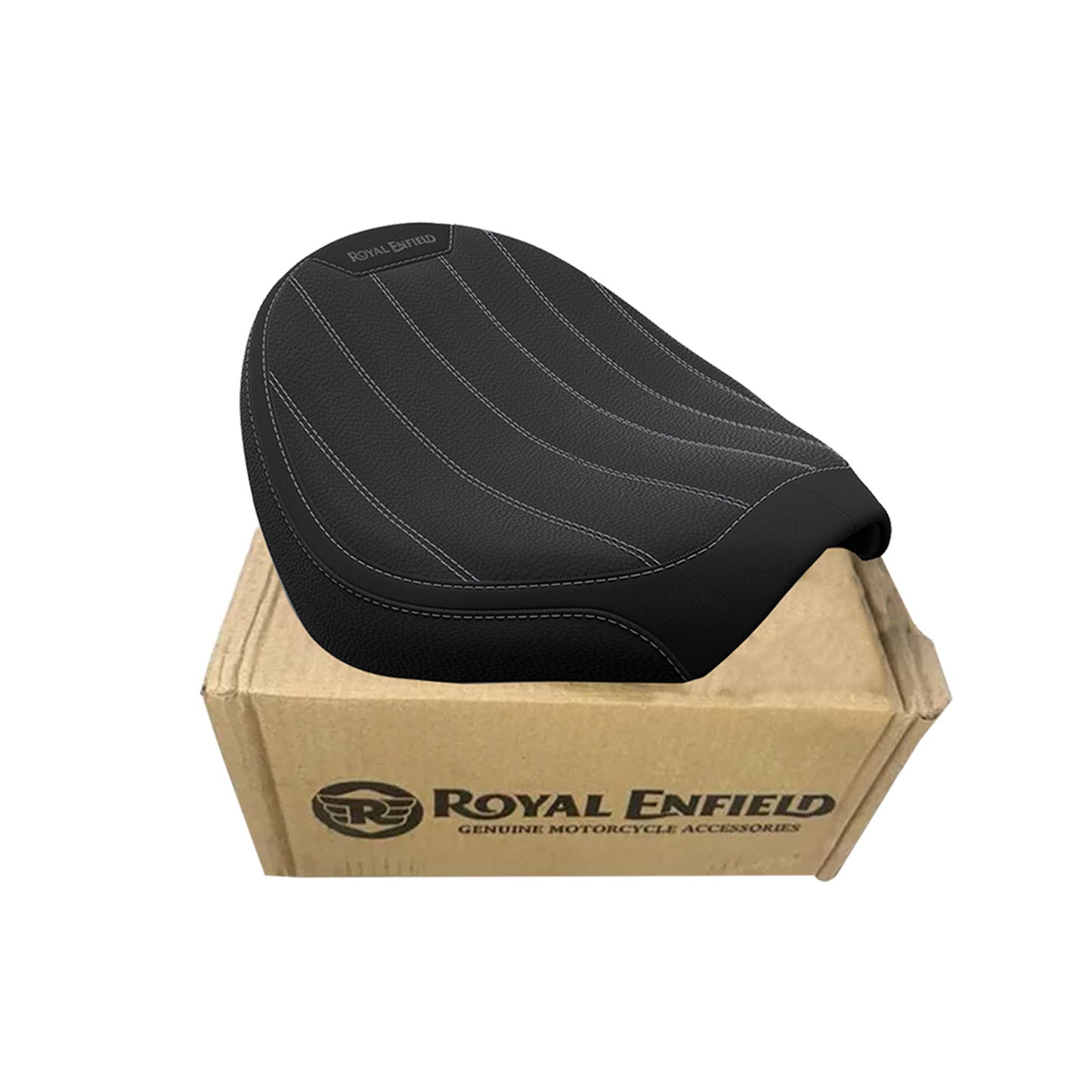 Genuine Royal Enfield Shotgun 650 Black Signature Rider Seat KXA00241